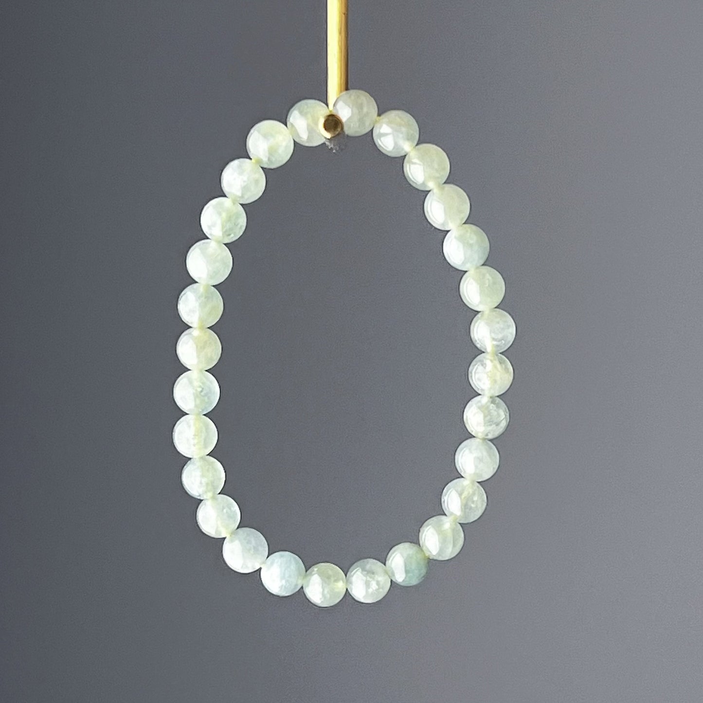 Heart Chakra Green Beryl Crystal Bracelet-Ninaouity