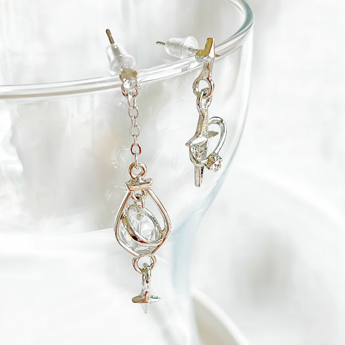 Pole Star Mismatch Earrings-Ninaouity