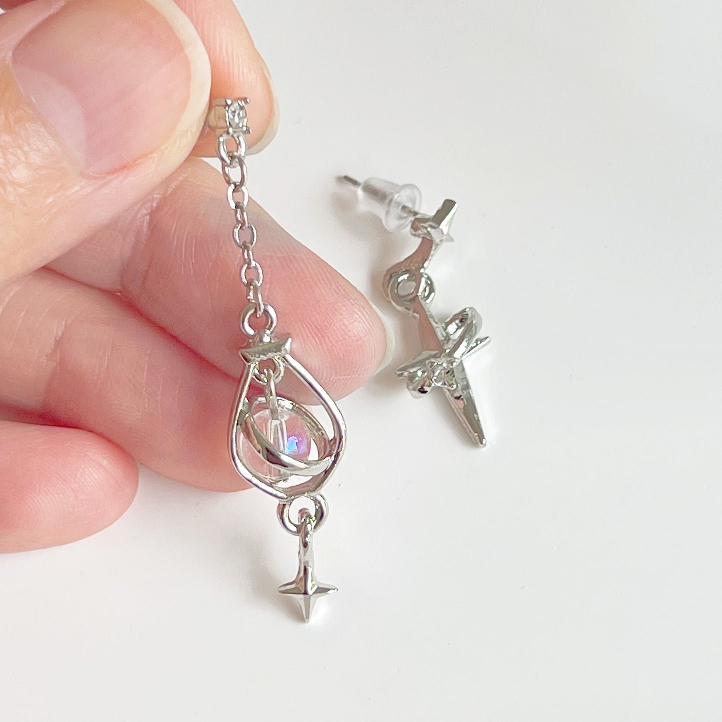 Pole Star Mismatch Earrings-Ninaouity