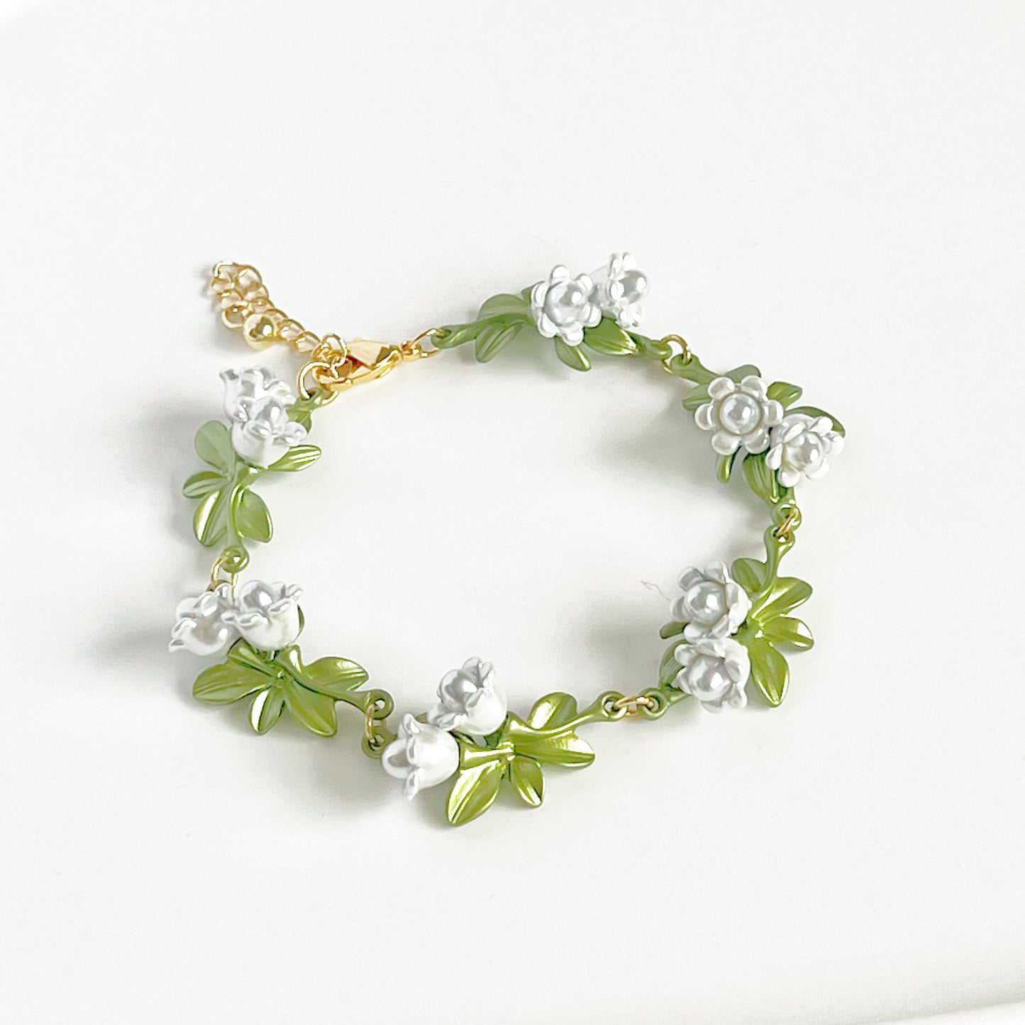 Campanula Bellflower Bracelet-Ninaouity