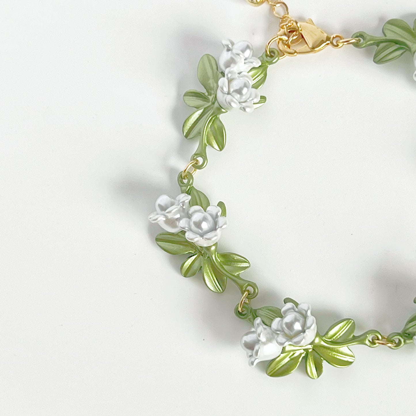Campanula Bellflower Bracelet-Ninaouity