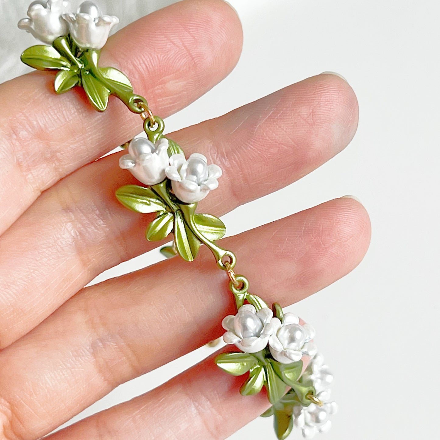 Campanula Bellflower Bracelet-Ninaouity