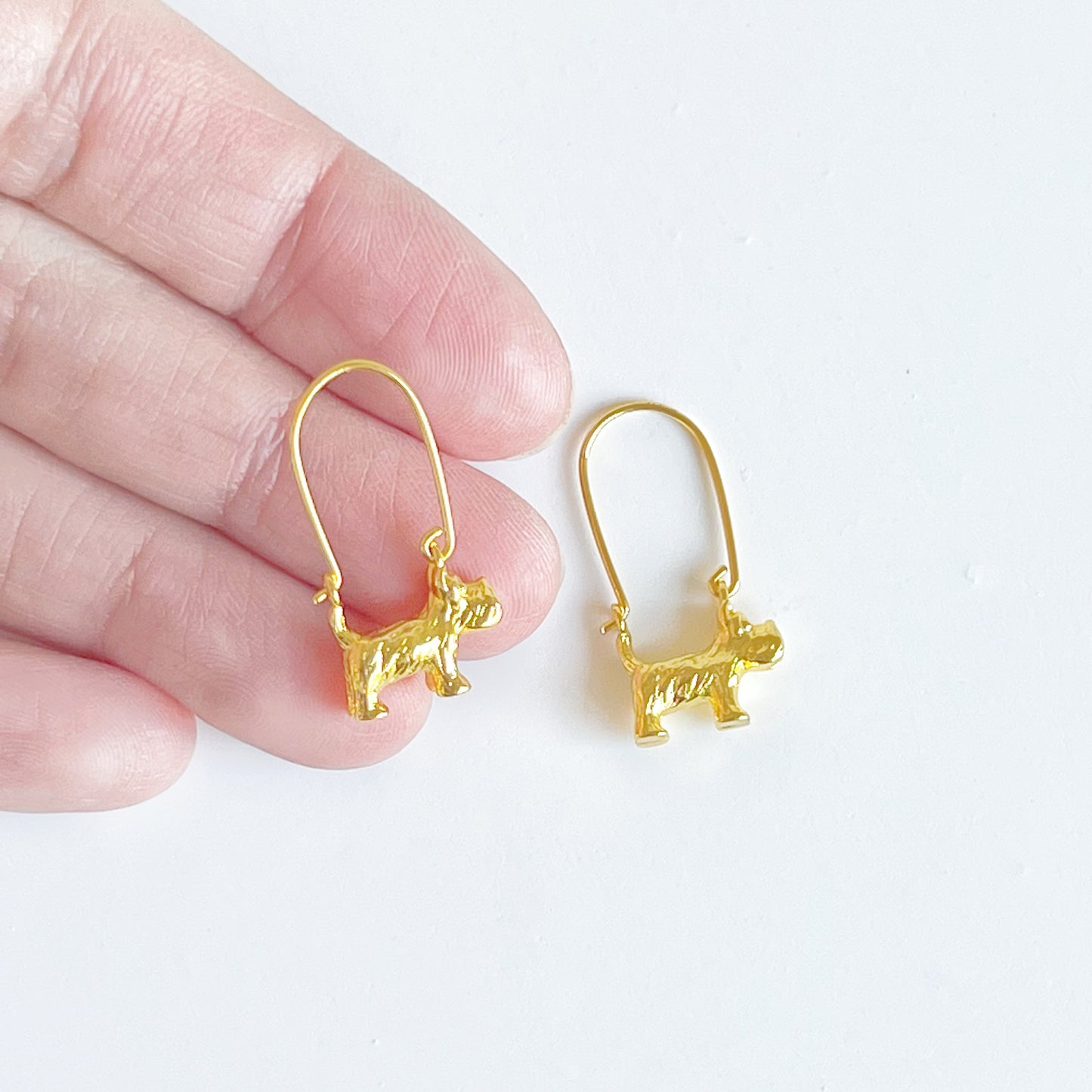 West Highland White Terrier Dog Earrings-Ninaouity
