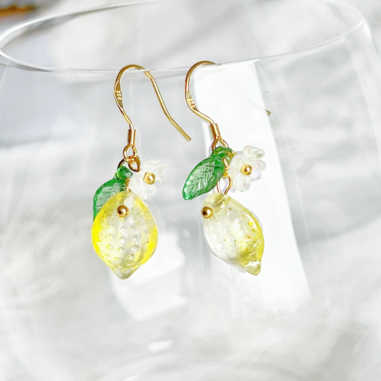 Lemon Drop Earrings-Ninaouity