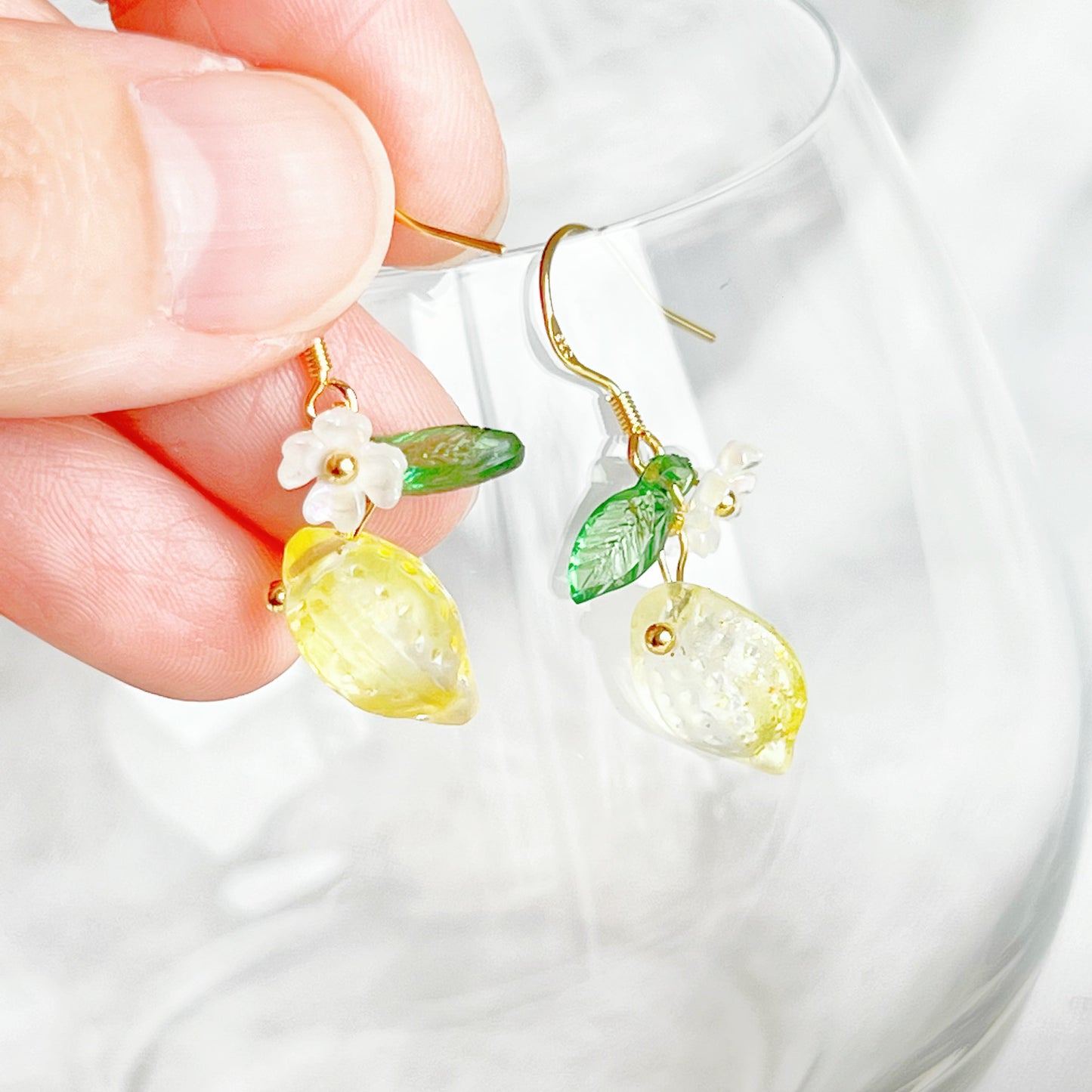 Lemon Drop Earrings-Ninaouity