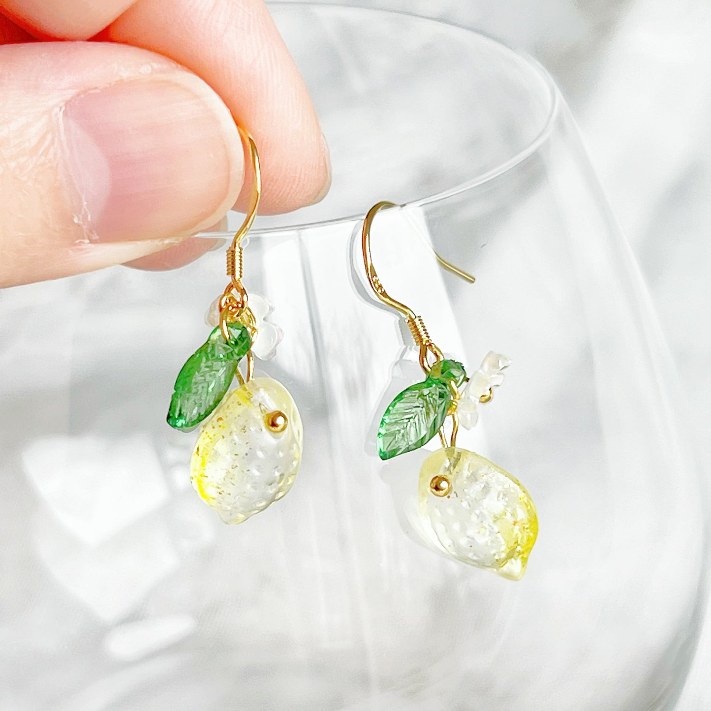 Lemon Drop Earrings-Ninaouity