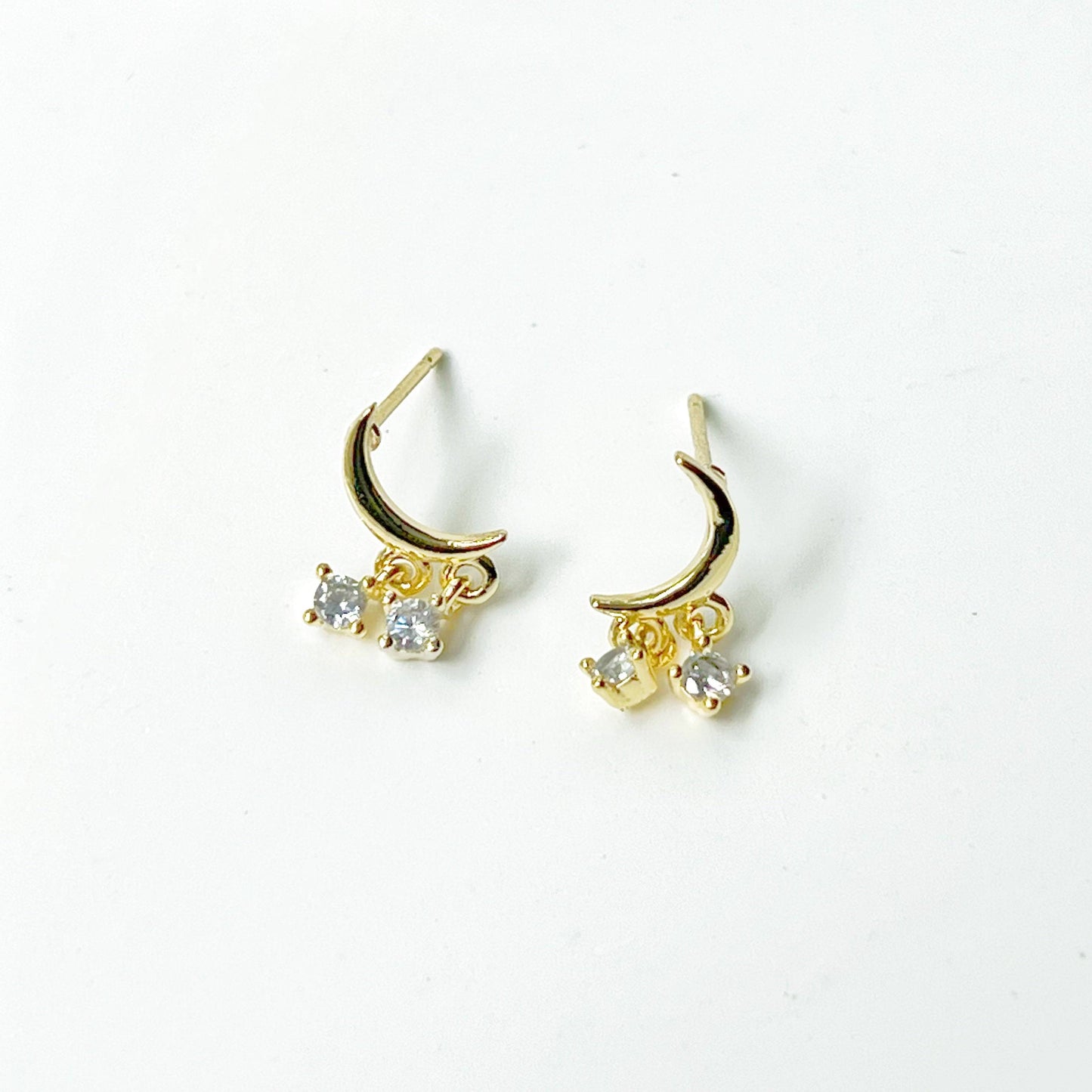 Little Half Moon Earrings-Ninaouity