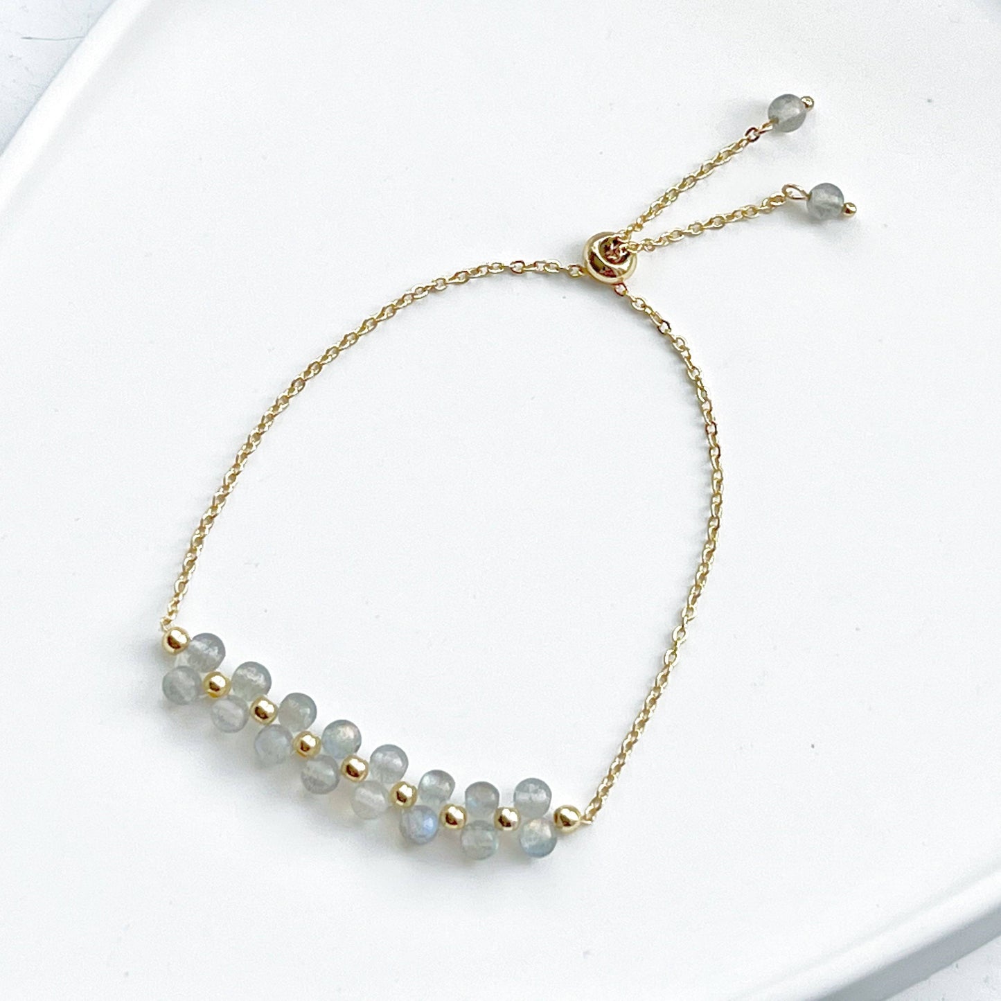 Rainbow Moonstone Bracelet-Ninaouity