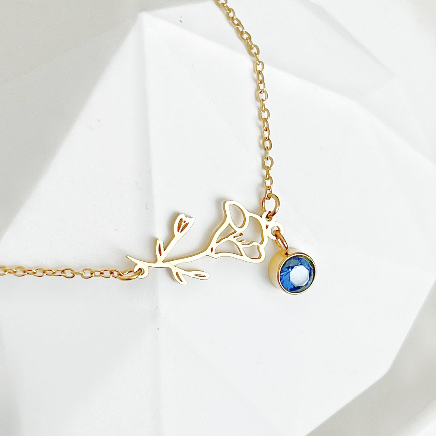 September Birth Flower Morning Glory Bracelet-Ninaouity