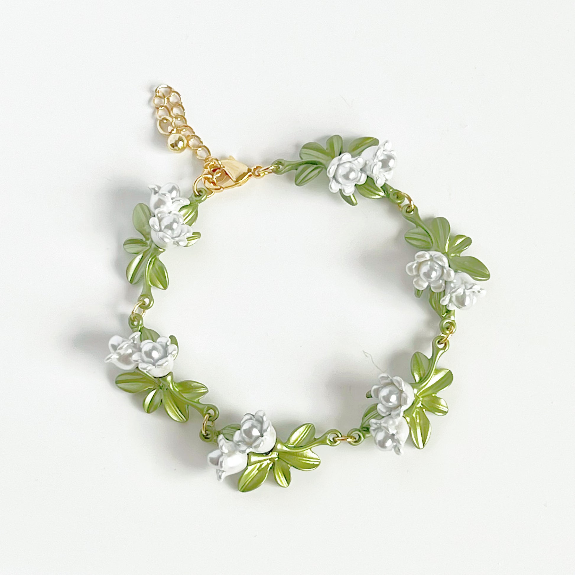 Campanula Bellflower Bracelet-Ninaouity