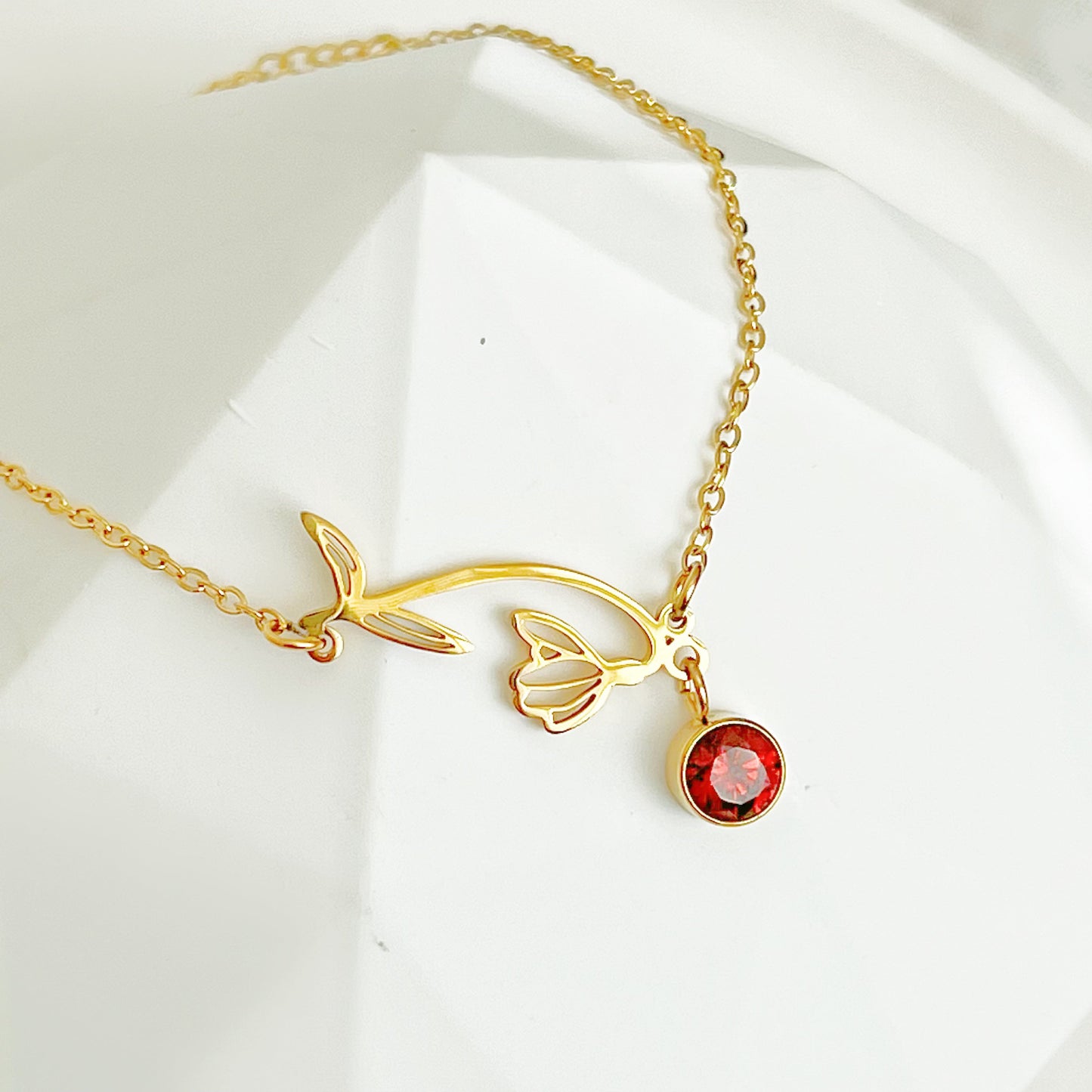 January Birth Flower Snowdrop Bracelet-Ninaouity
