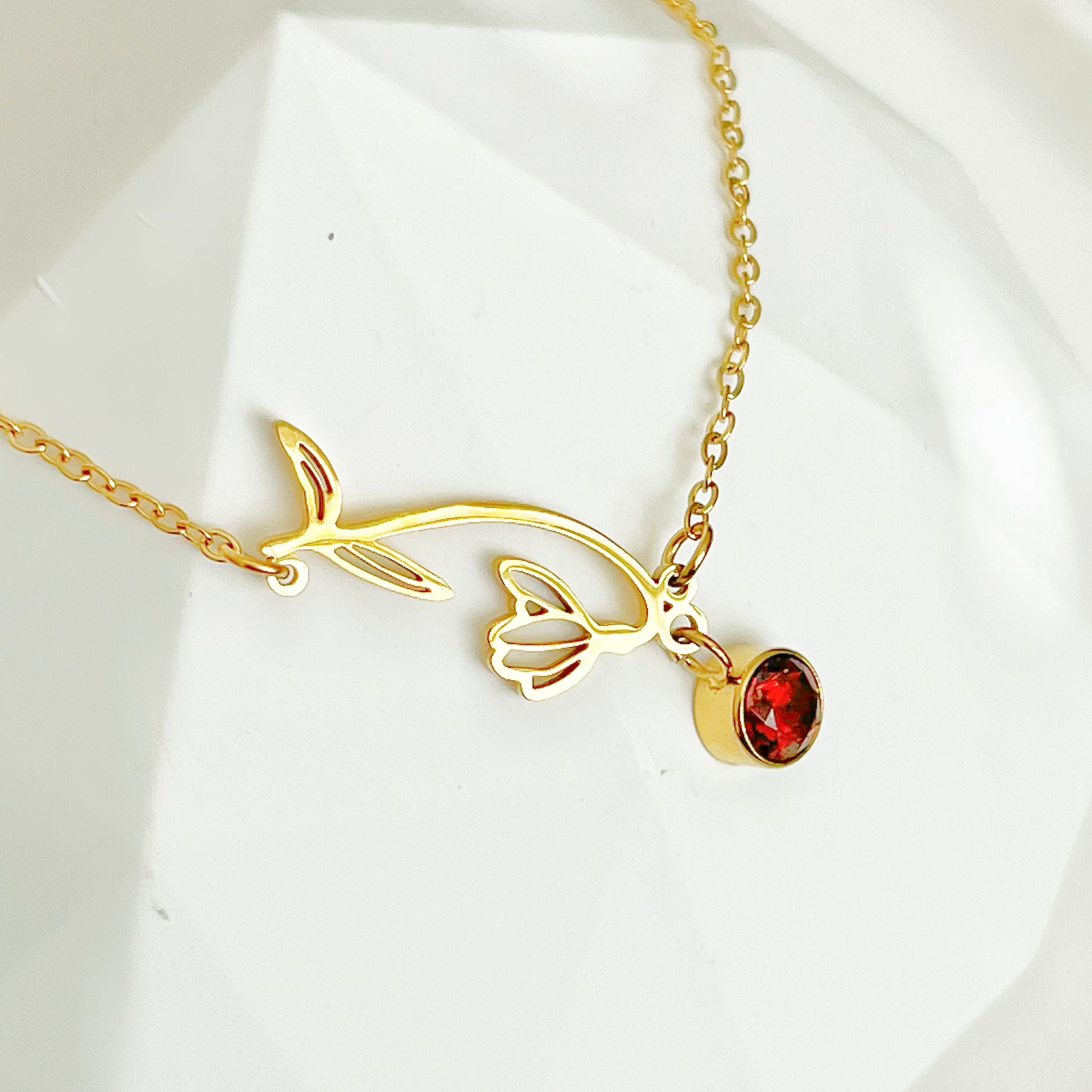 January Birth Flower Snowdrop Bracelet-Ninaouity