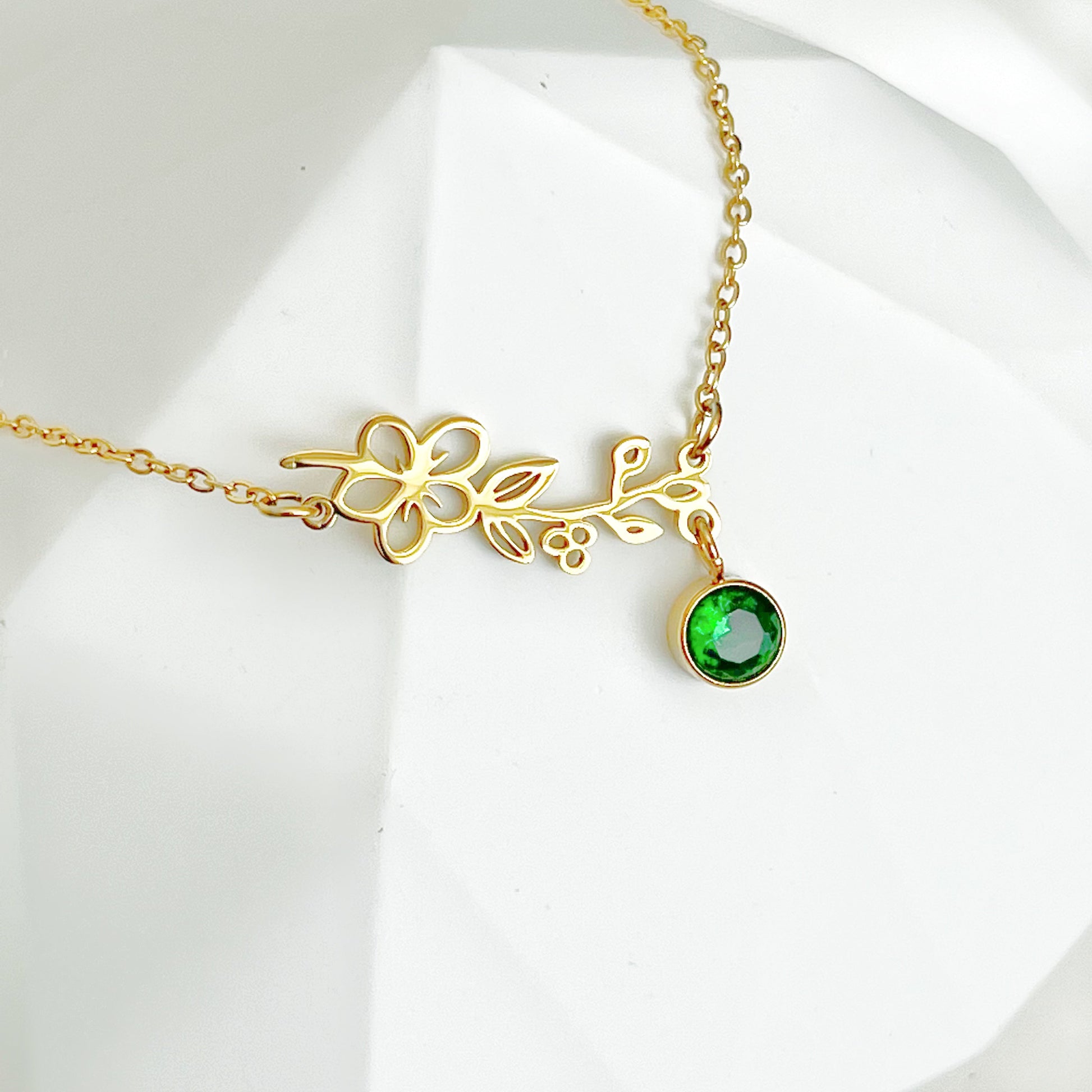 May Birth Flower Hawthorn Bracelet-Ninaouity
