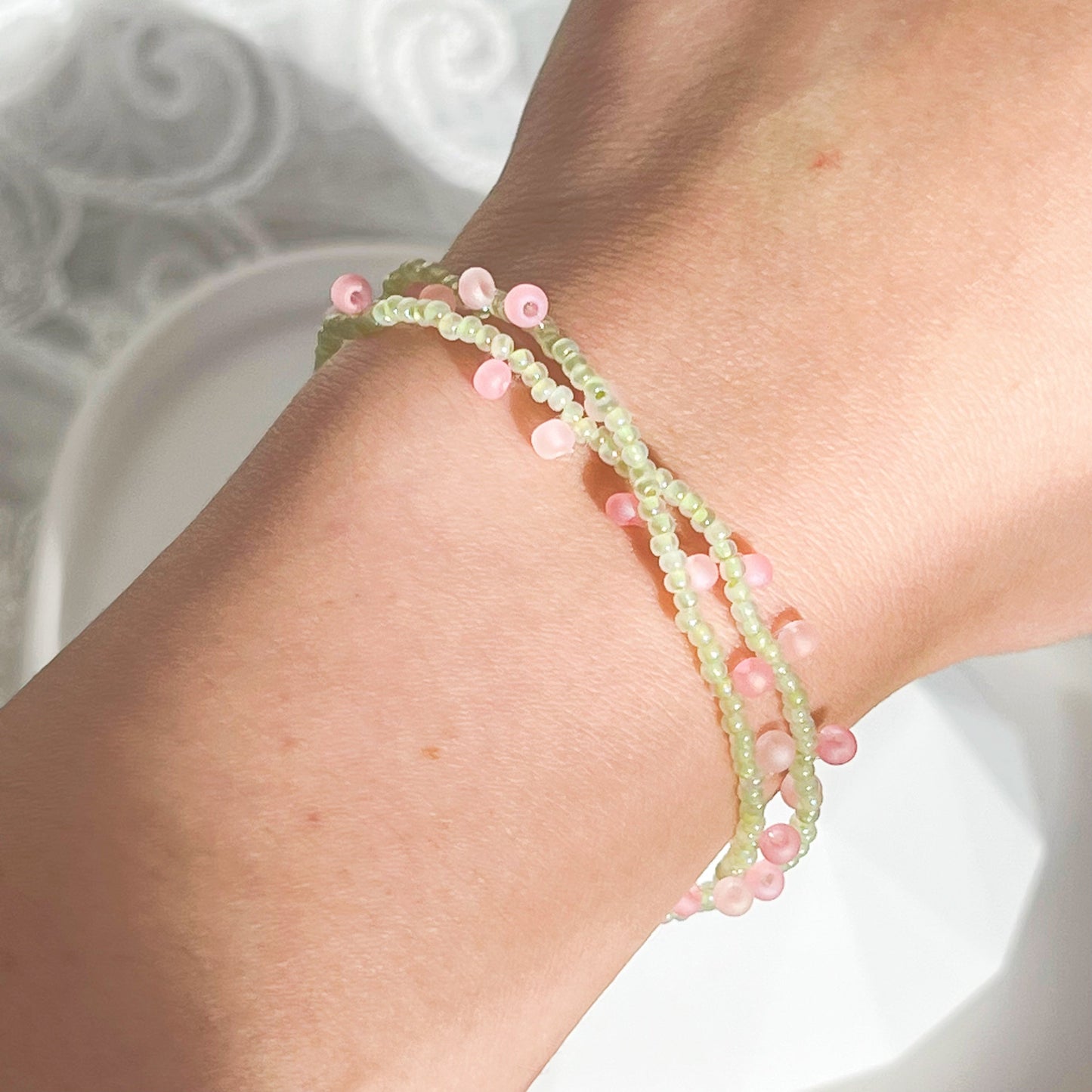 Mini Berries Beaded Bracelet-Ninaouity