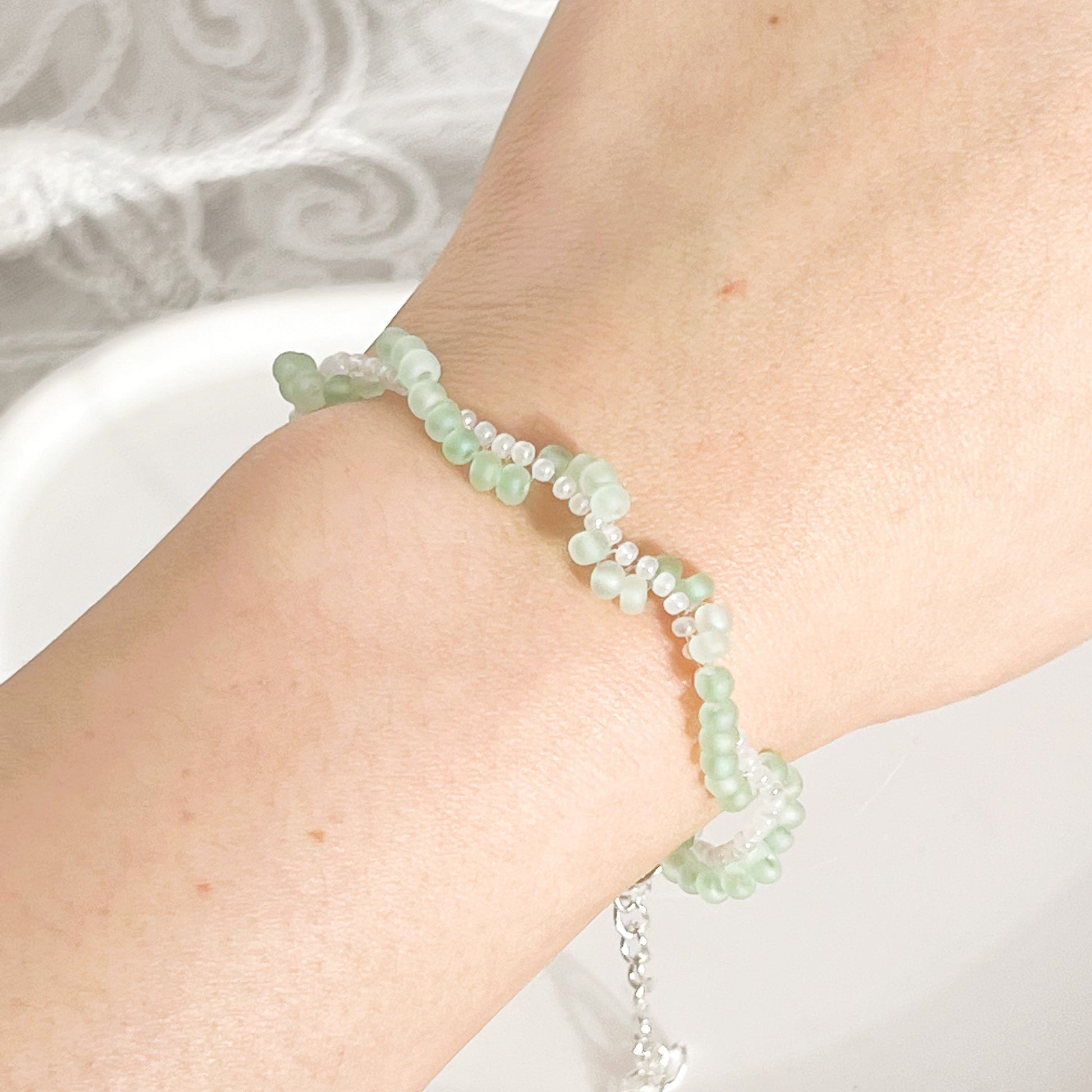 Bead sales bracelet string